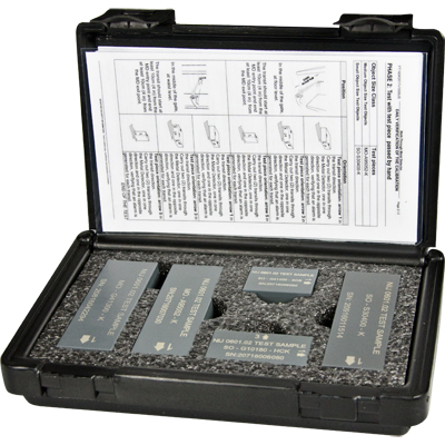 Набор текстовых образцов Metall detector calibration set